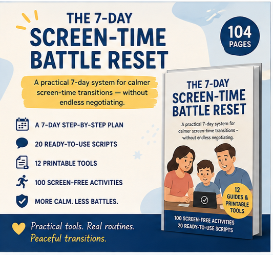7-Day Children's Screen Time Reset Guide - claudify