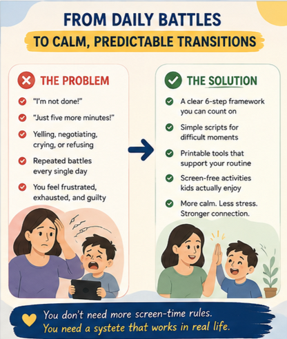 7-Day Children's Screen Time Reset Guide - claudify